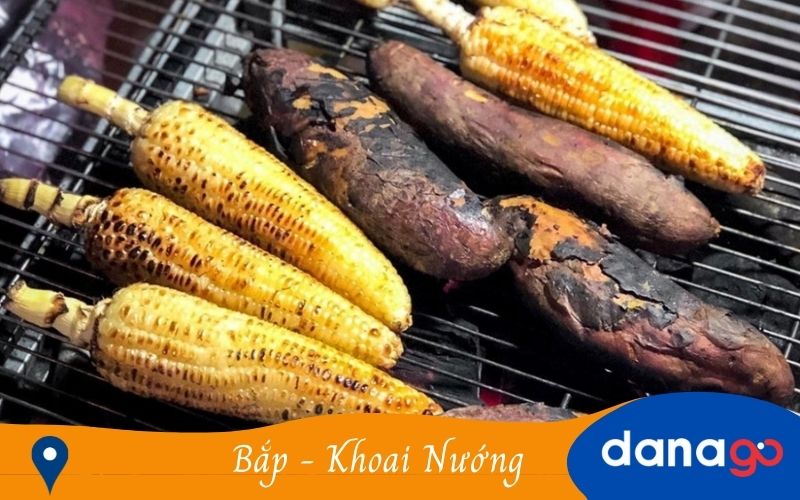 Khoai, Bắp Nướng Khoai, Bắp Nướng