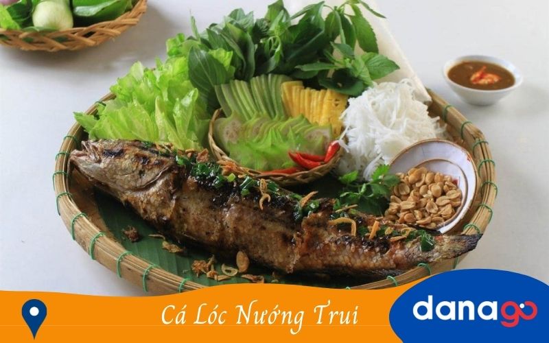 Cá lóc nướng trui