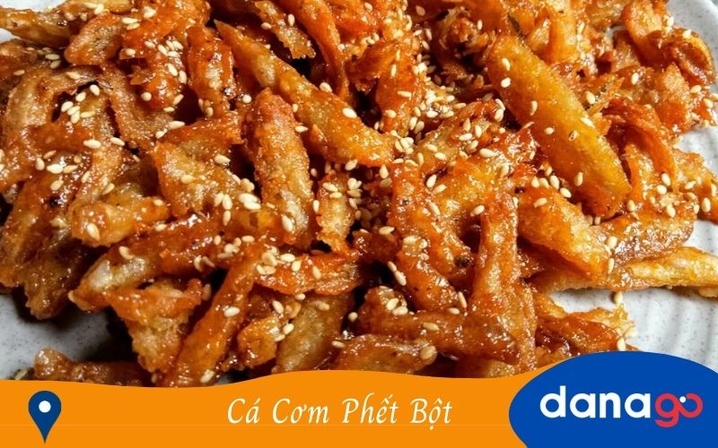 Cá Cơm Phết Bột