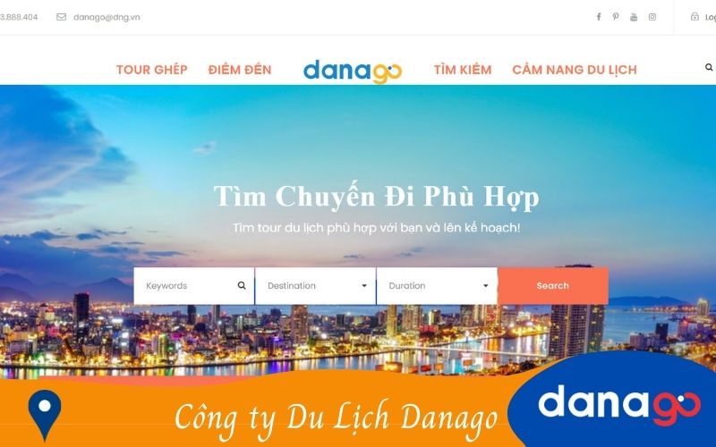 công ty cổ phần du lịch Danago công ty cổ phần du lịch Danago