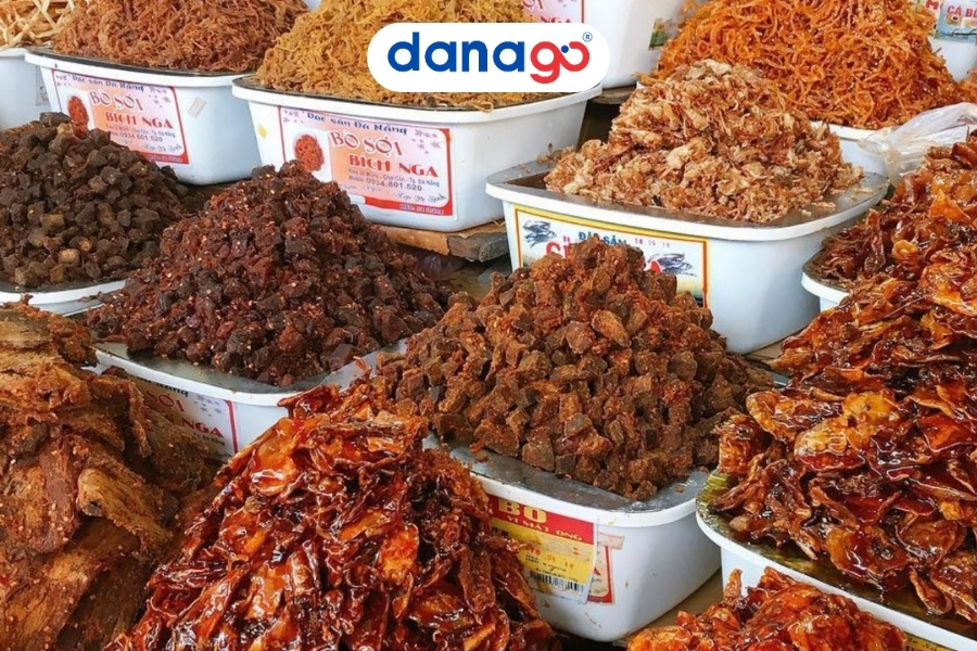 Đặc sản du lịch Đà Nẵng hải sản khô