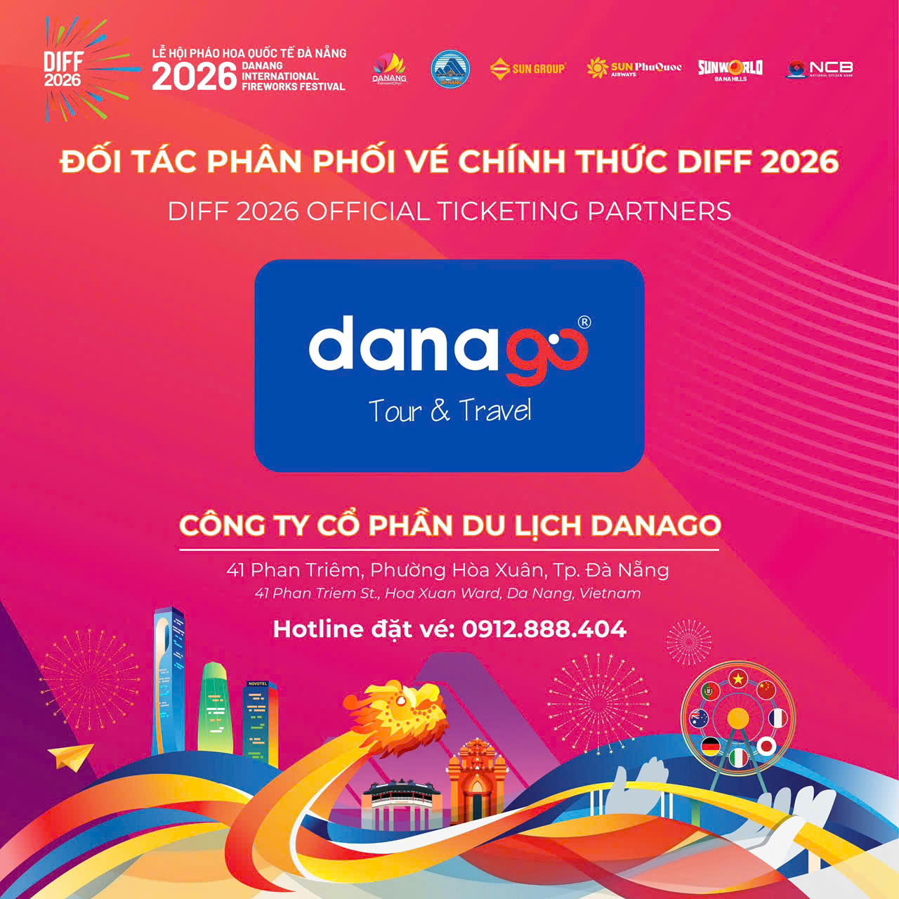 Đối tác chiến lược bán vé chính thức