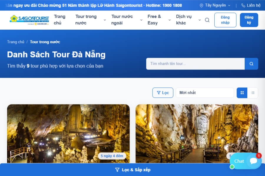 Công ty du lịch Đà Nẵng Saigon Tourist