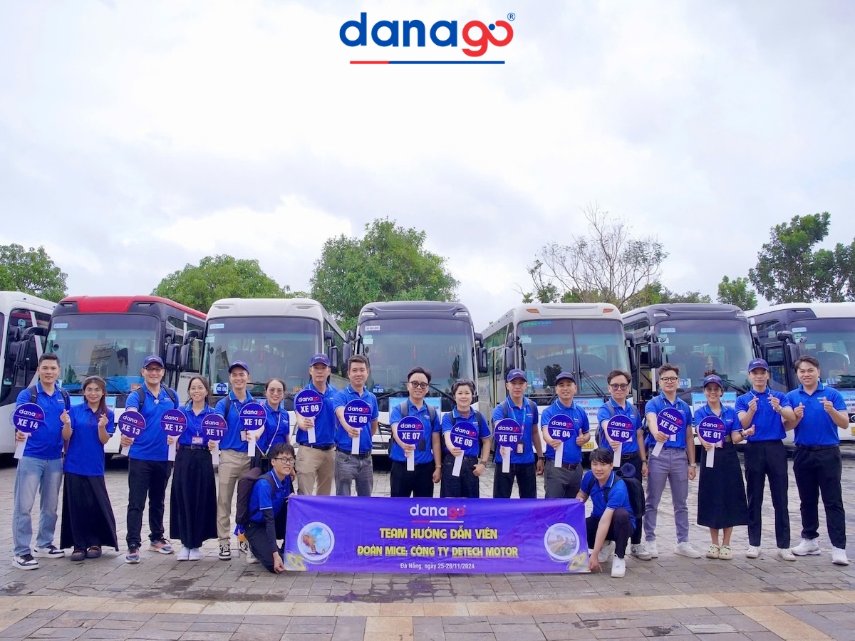 DANAGO cho thuê dịch vụ xe du lịch uy tín
