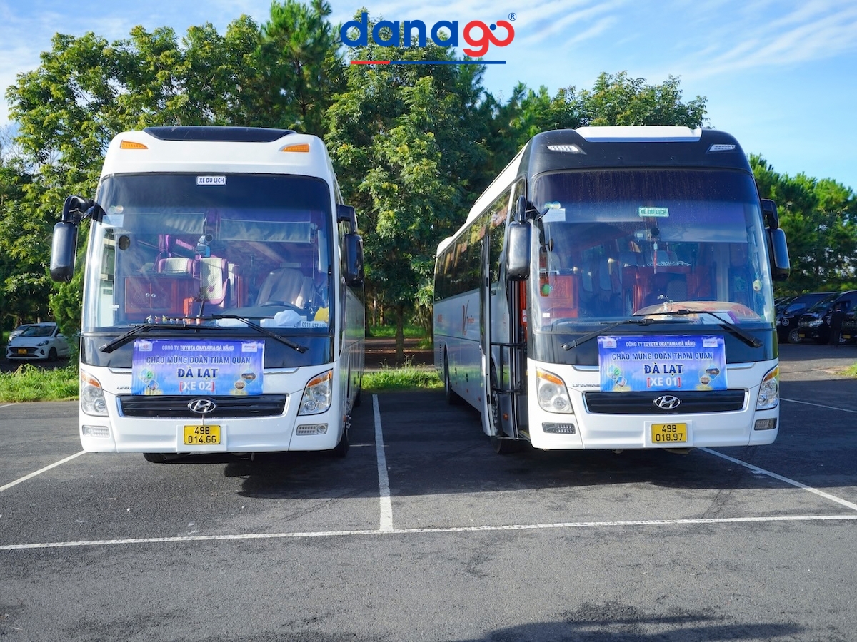 DANAGO cung cấp dịch cho cho thuê xe từ 4 đến 45 chỗ chất lượng cao