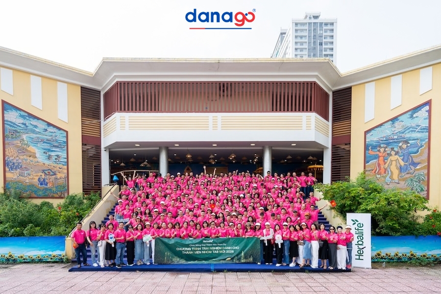 DANAGO đồng hành cùng đoàn Herbalife 350 khách