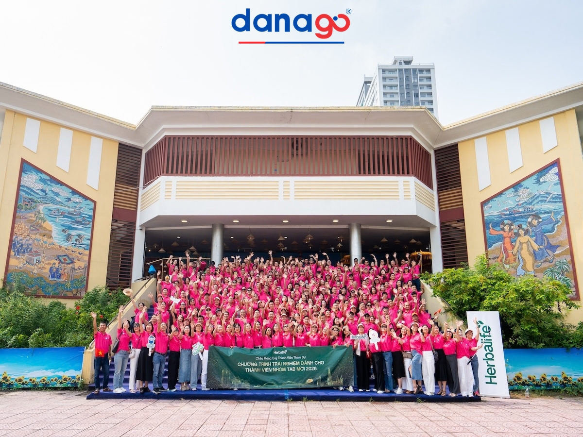 DANAGO đồng hành cùng đoàn Herbalife 350 khách