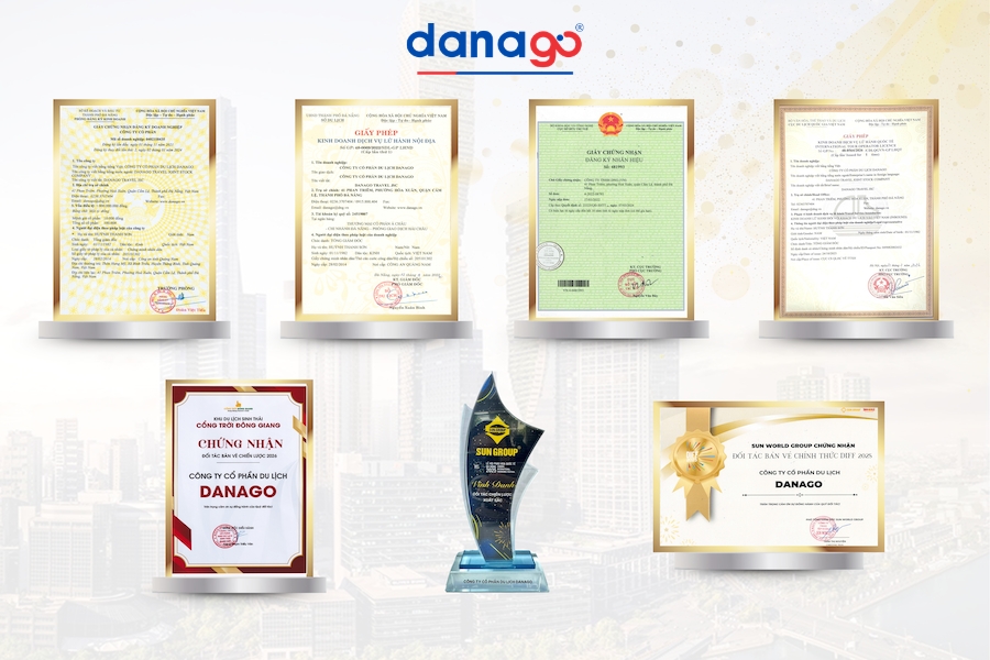 Mọi thông tin pháp lý của DANAGO đều được công khai rõ ràng trên Website.